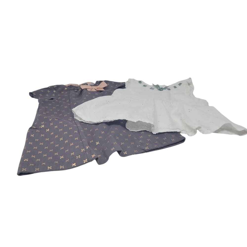 Mixed Lot of 2 Baby Girl Dresses 24 Months Beluga New York, Catherine Maladrino